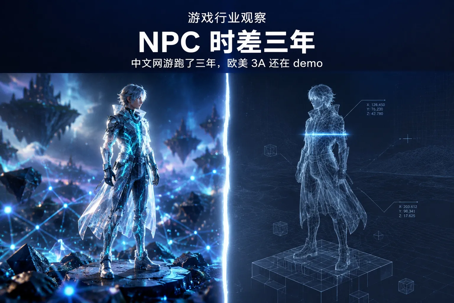 游戏 NPC 接入大模型这件事，中文网游跑了三年，欧美 3A 单机还在 demo