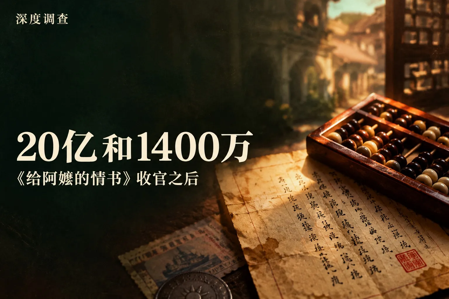 《给阿嬷的情书》收在20.05亿 很难复制的成功