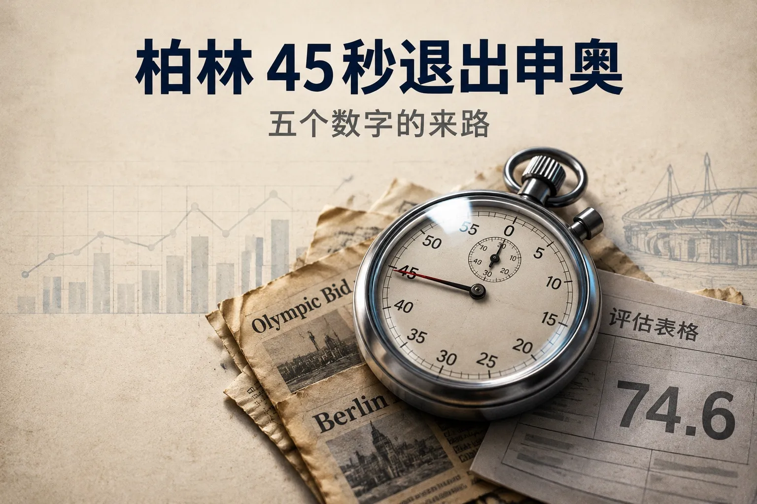 柏林撤回奥运申办的五个数字来路